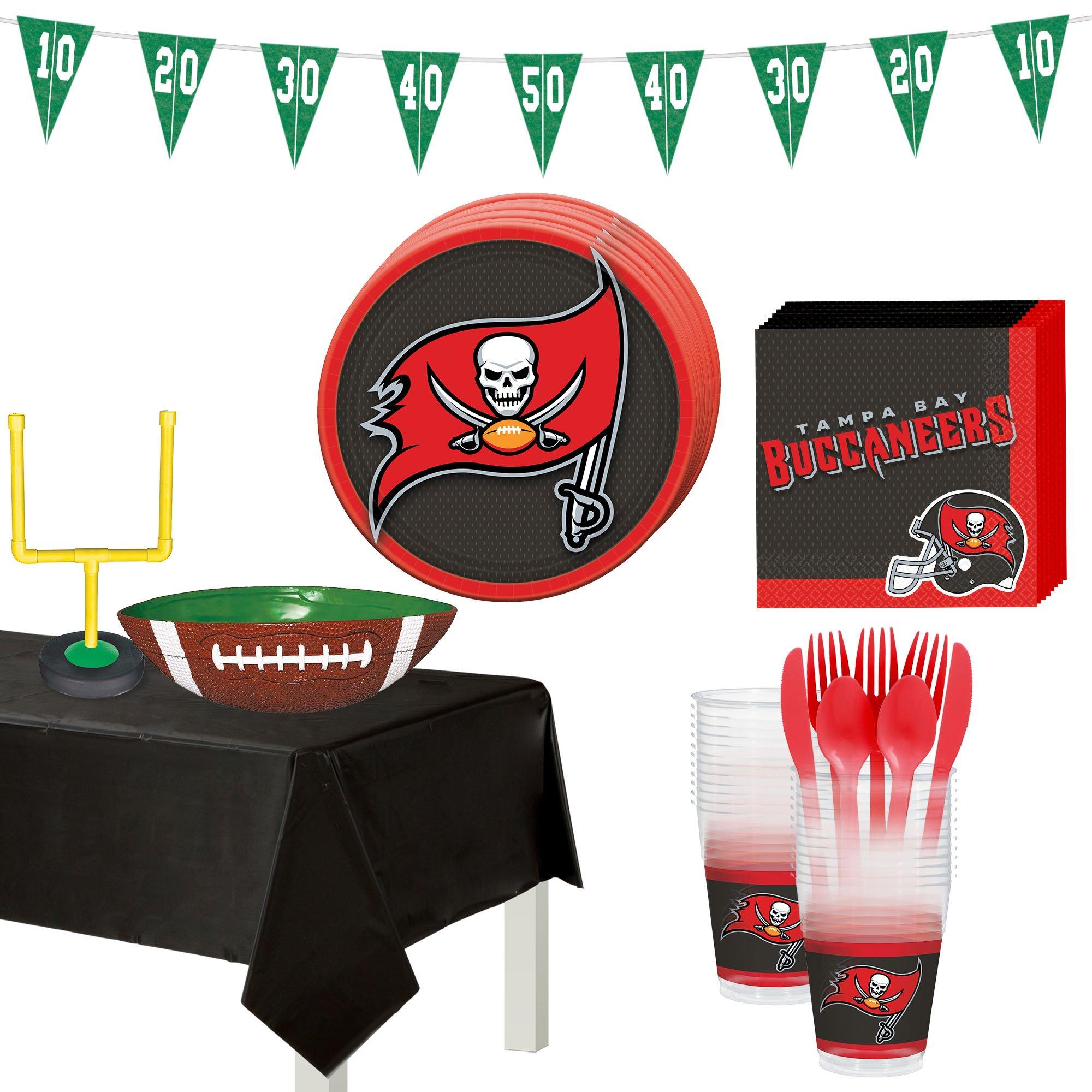 Tampa Bay Buccaneers Party Supplies Pack